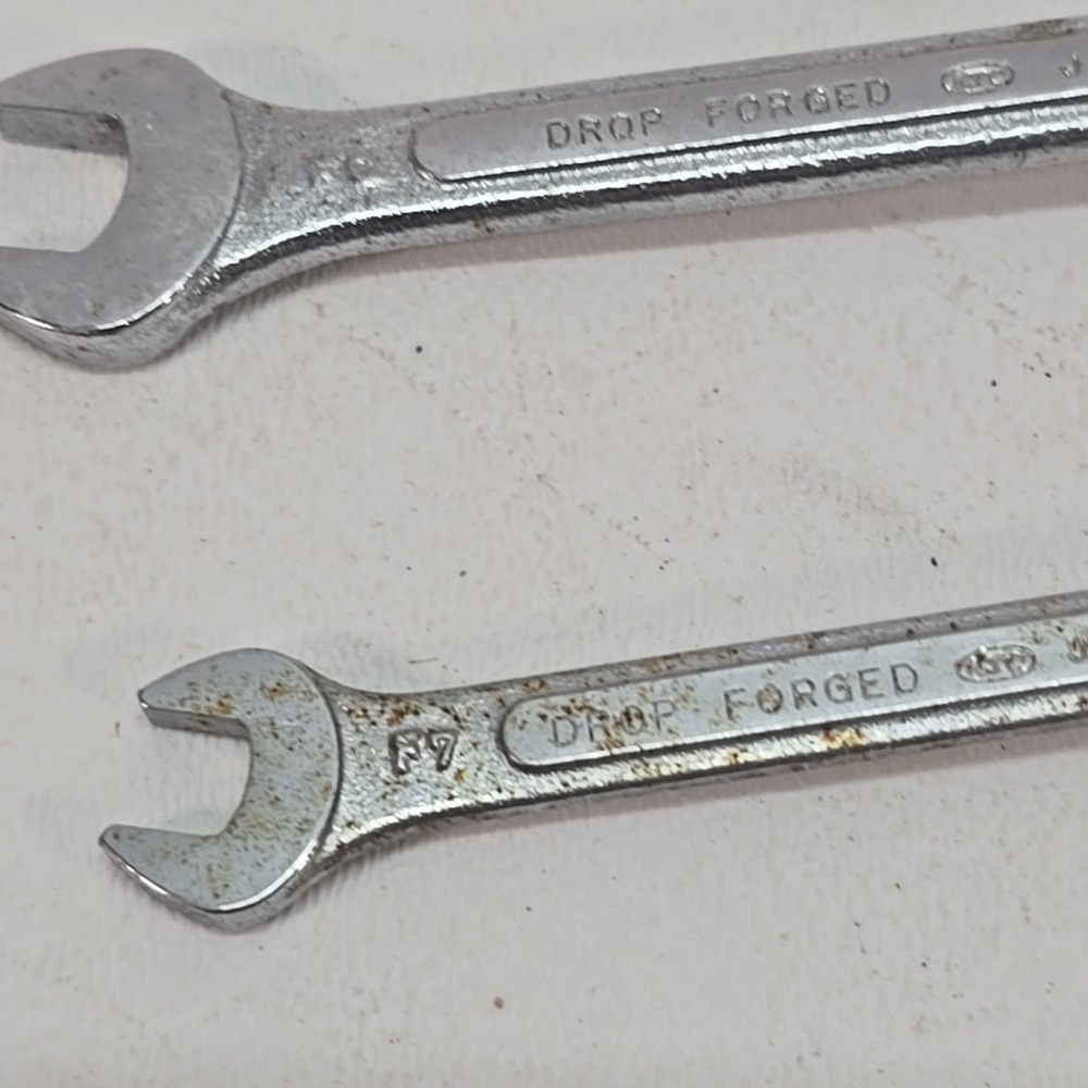 2 Fuller Japan KTC‎ Combination Metric Wrenches 12 Point 10mm & 7mm - Picture 6 of 9